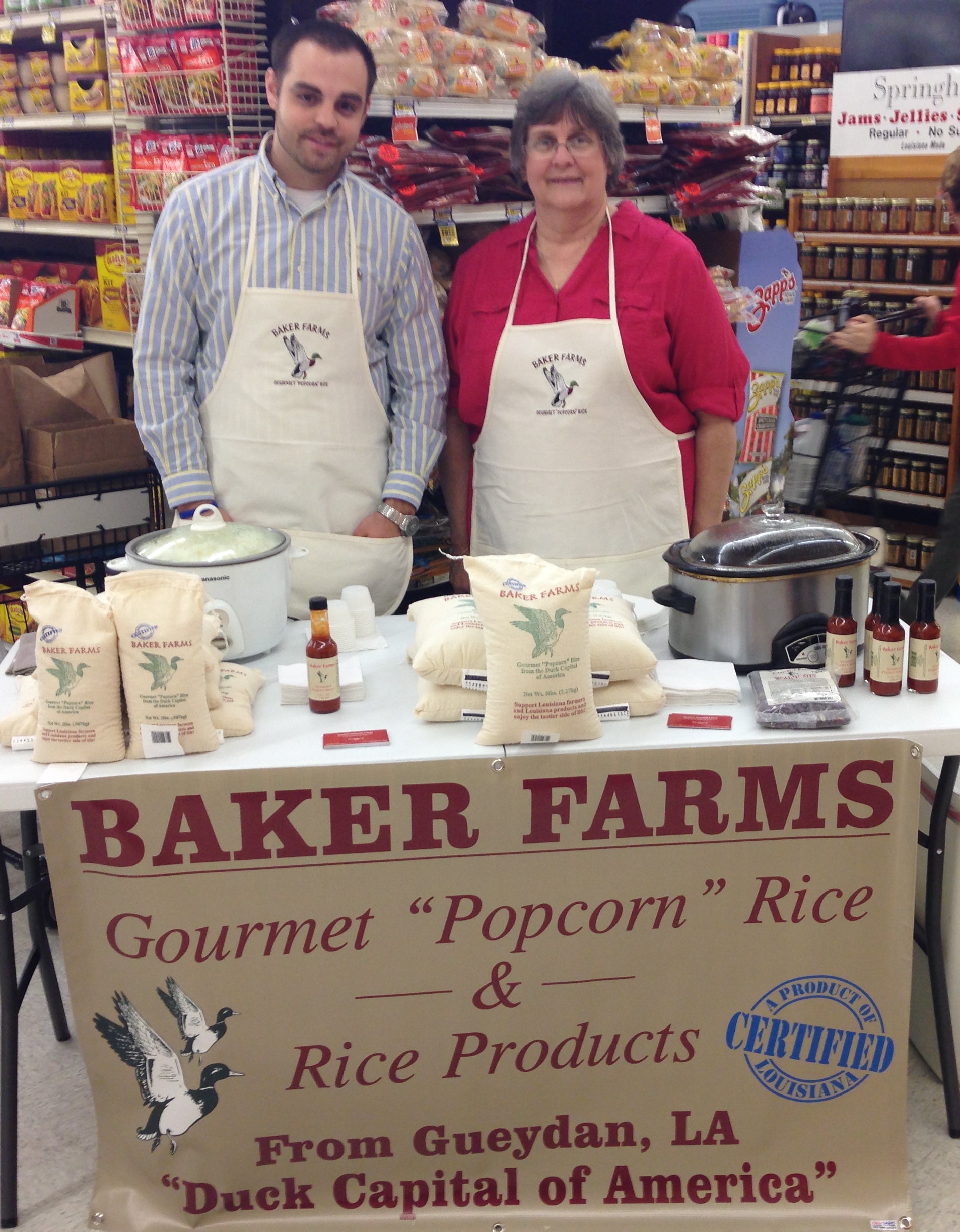 Sampling Event At Albertson Baker Farms Popcorn Rice